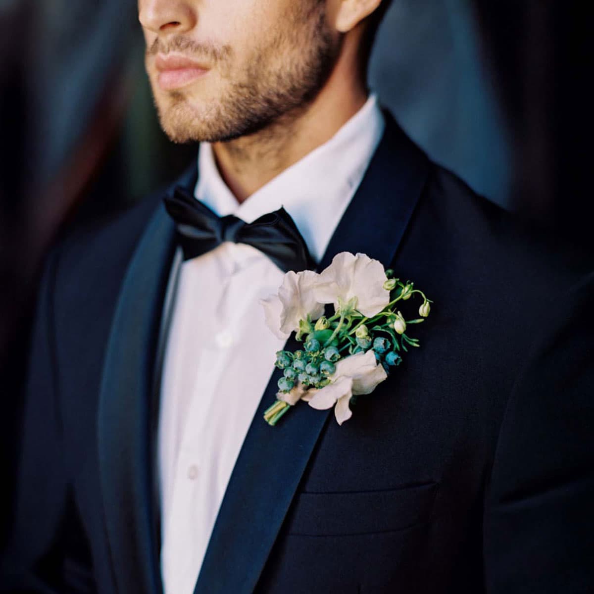 Grooms Boutonniere Design | Fine Art Weddings | The Floral Couturier